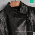 Short Genuine Leather Jacket for Women